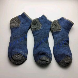 Avalanche Men’s Blister Resistant Quarter Socks Lot Of 3 Pairs Size L